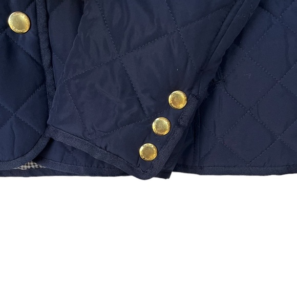 Crown & Ivy Quilted Navy Blue Coat MP - Picture 4 of 7